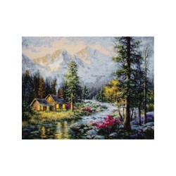  Embroidery kit Camper's Cabin