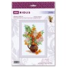 Riolis Embroidery kit Bouquet with Physalis