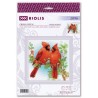 Riolis Kit de broderie Cardinal rouge