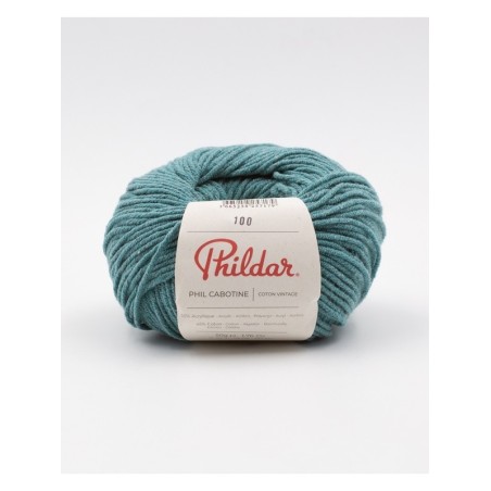 Knitting yarn Phildar Phil Cabotine Prusse