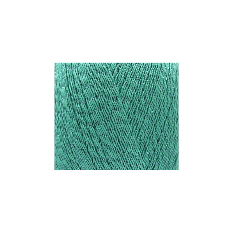  Rico Design Essentials crochet glitz smaragd 006