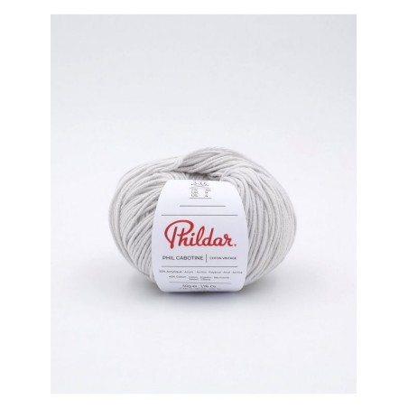Phildar knitting yarn Phil Cabotine perle