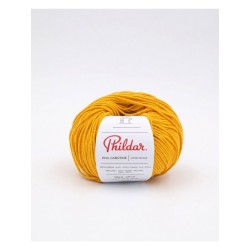 Phildar knitting yarn Phil Cabotine tournesol
