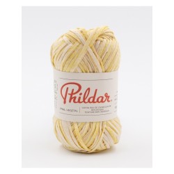 Knitting yarn Phildar Phil Vegetal Berberine jaune