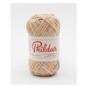 Knitting yarn Phildar Phil Vegetal Cafe