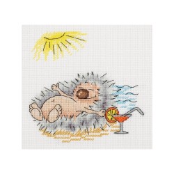 Klart Embroidery kit Summer Hedgehog