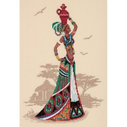 Embroidery kit Panna Women of the World. Africa