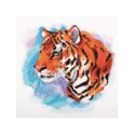 Panna Embroidery kit Watercolour Tiger