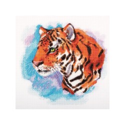 Panna Stickset Aquarell Tiger