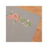Floral Grey table runner