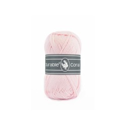 Crochet yarn Durable Coral 203 light pink