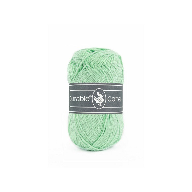 Crochet yarn Durable Coral 2136 Bright mint