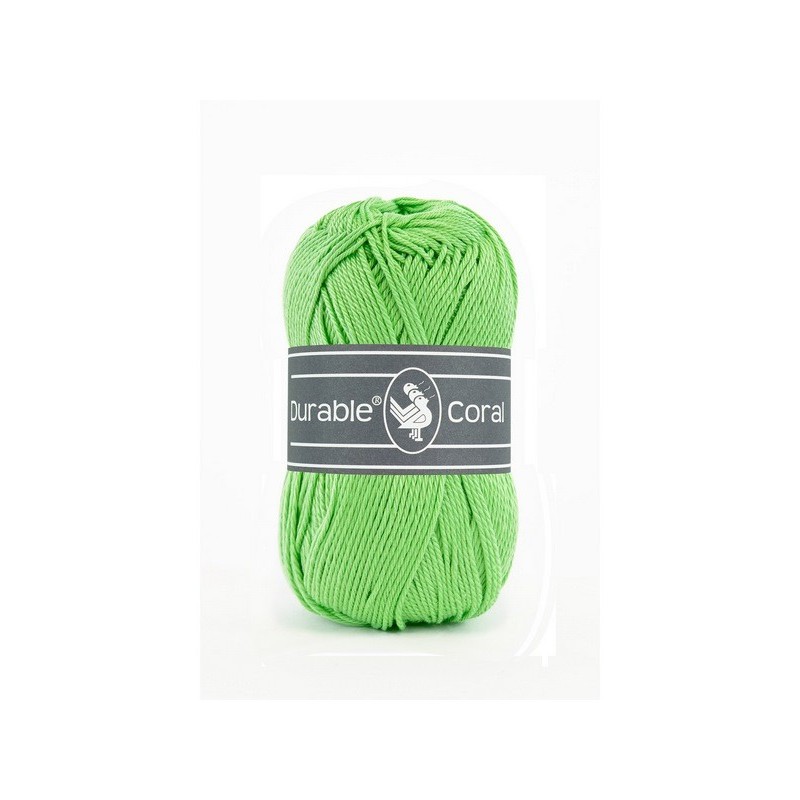 Crochet yarn Durable Coral 2155 Apple green