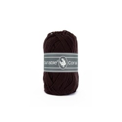Fil crochet Durable Coral 2230 Dark brown