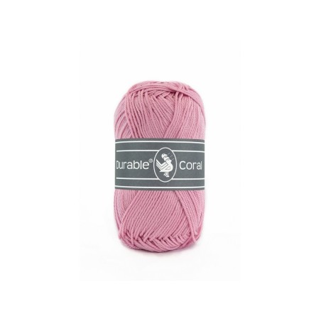 Crochet yarn Durable Coral 224 old rose