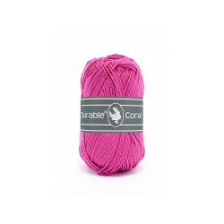 Crochet yarn Durable Coral 241 magenta