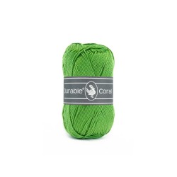 Crochet yarn Durable Coral 304 Golf green