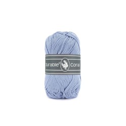 Crochet yarn Durable Coral 319 Blue 