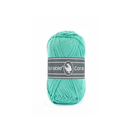 Crochet yarn Durable Coral 338 Aqua