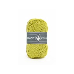 Crochet yarn Durable Coral 352 Lime