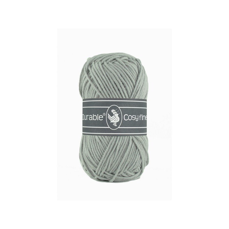 Knitting yarn Durable Cosy Fine 2228 silver grey