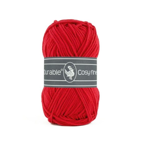 Knitting yarn Durable Cosy Fine 318 tomato