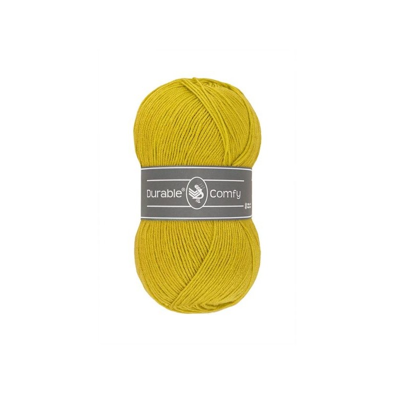 Knitting yarn Durable Comfy 2206 Lemon Curry