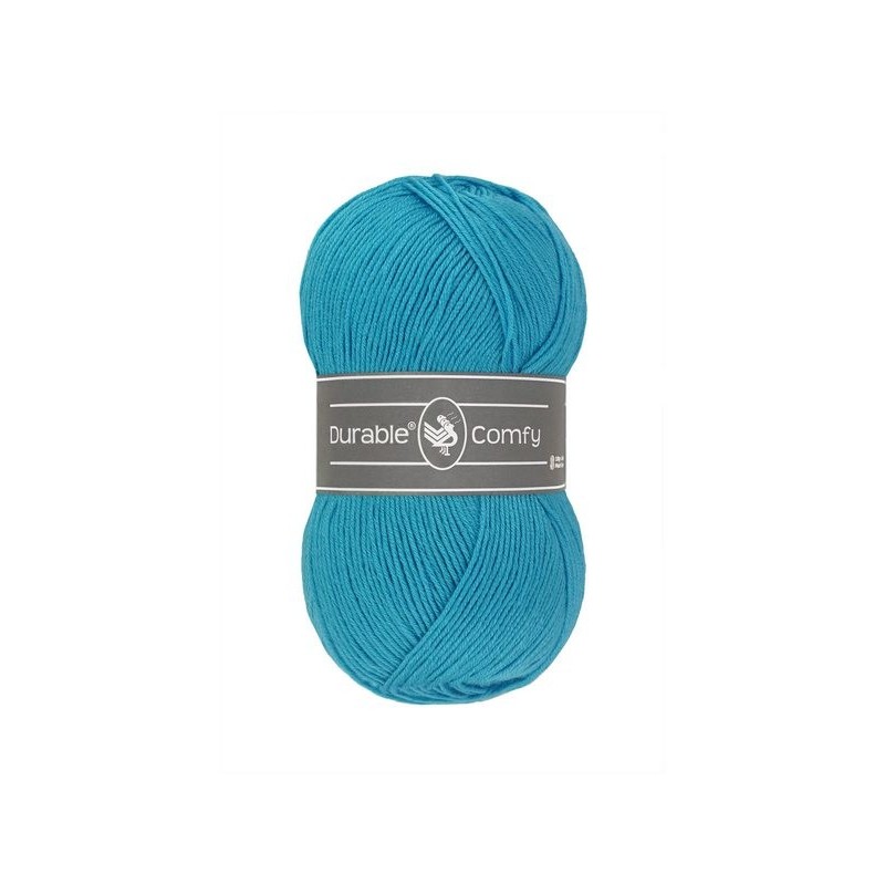 Laine à tricoter Durable Comfy 373 Cyan Blue