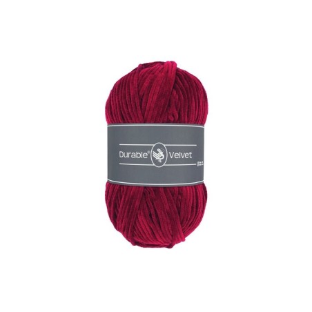 Laine à tricoter Durable Velvet 222 Bordeaux