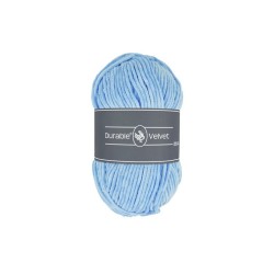 Laine à tricoter Durable Velvet 282 Light blue