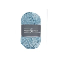 Knitting yarn Durable Velvet 289 Blue Grey