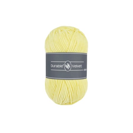 Strickwolle Durable Velvet 309 Light Yellow