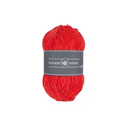 Knitting yarn Durable Velvet 318 Tomato