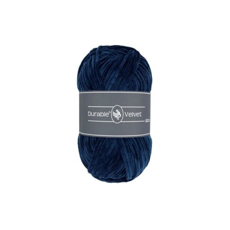 Knitting yarn Durable Velvet 321 Navy
