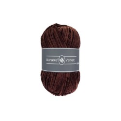 Knitting yarn Durable Velvet 385 Coffee