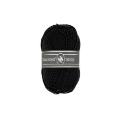 Knitting yarn Durable Soqs 325 Black