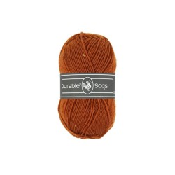 Knitting yarn Durable Soqs 417 Bombay brown