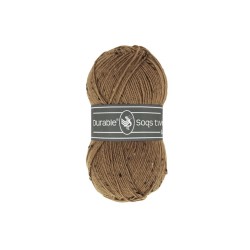 Knitting yarn Durable Soqs Tweed 2218 Hazelnut