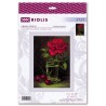 Riolis Borduurpakket Rose and sweet cherry
