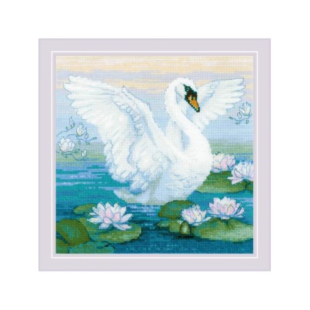 Riolis Embroidery kit White Swan