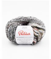 Knitting yarn Phildar Phil Mosaique Gris Chiné