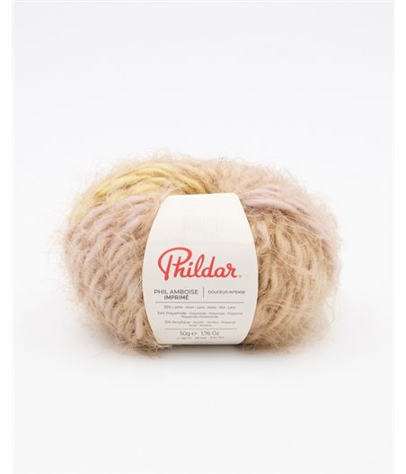 Knitting yarn Phildar Phil Amboise Imprimé Naturel