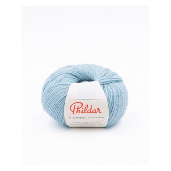Knitting yarn Phildar Phil Caresse Glacier