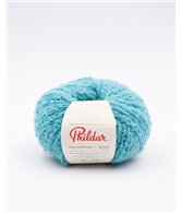 Knitting yarn Phildar Phil Chouchou Vert Bleuté