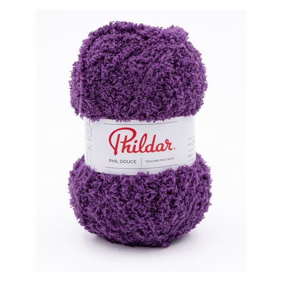 Phildar knitting yarn Phil Douce ultraviolet