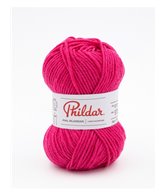 Knitting yarn Phildar Phil Irlandais Fuchsia