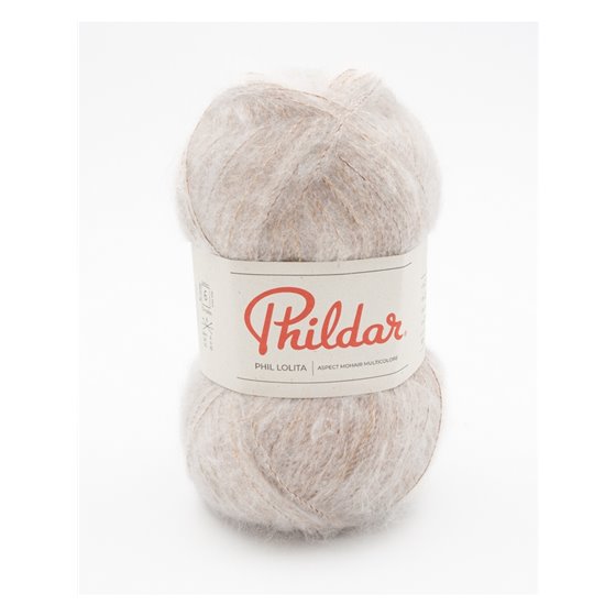 Knitting yarn Phildar Phil Lolita Naturel