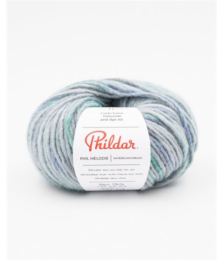 Knitting yarn Phildar Phil Mélodie Orage