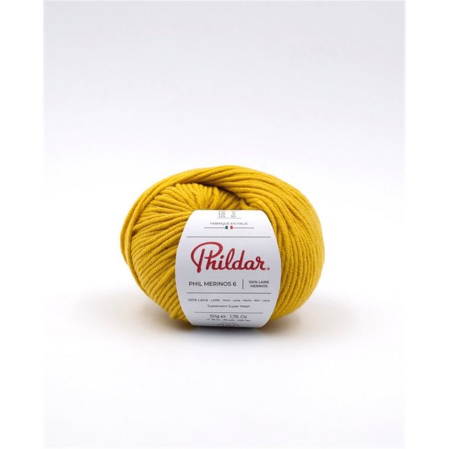 Laine à tricoter Phildar Phil Merinos 6 Absinthe