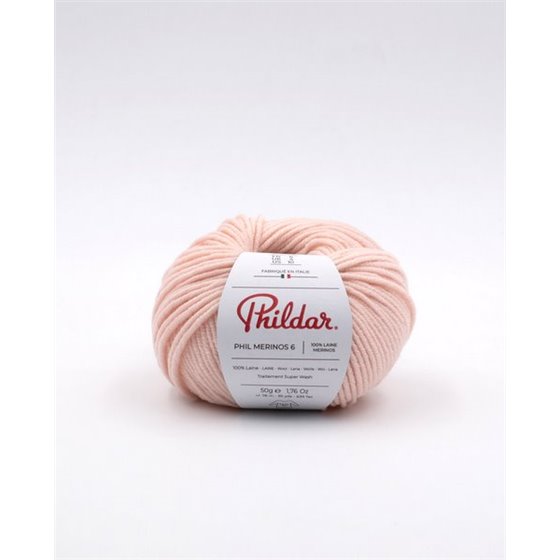 Knitting yarn Phildar Phil Merinos 6 Poudre